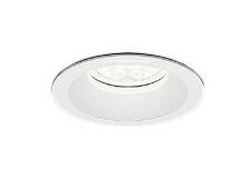 ERD7238W＜br /＞軒下用照明 LEDZ Rs 防湿形ベースダウンライト 埋込穴φ65＜br /＞600タイプ 本体のみ 電源別売 31°広角配光 ナチュラルホワイト 無線調光対応＜br /＞遠藤照明 施設照明