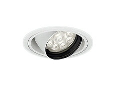 ERD7301W＜br /＞テクニカルライト LEDZ Rs ユニバーサルダウンライト 埋込穴φ100＜br /＞本体のみ 電源ユニット別売 1600/1200/900タイプ 24°中角配光 電球色2700K＜br /＞遠藤照明 施設照明