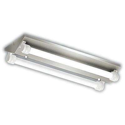 ERK9024S＜br /＞軒下用照明 LEDZ TUBE ベースライト 直付 20Wタイプ ステンレス製 逆富士形 2灯用＜br /＞本体のみ 電源内蔵 LEDユニット別売 非調光＜br /＞遠藤照明 施設照明