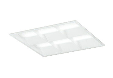 XD466031P1CLED-スクエア LEDユニット型ベースライト省電力タイプ 450シリーズ埋込型 ルーバー付 埋込穴450非調光 白色 FHP32W×3灯相当オーデリック 施設照明 オフィス照明 物販店照明 天井照明|照明ライト専門タカラshopあかり館