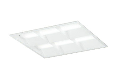 XD466032P1BLED-スクエア LEDユニット型ベースライト省電力タイプ 450シリーズ埋込型 ルーバー付 埋込穴450PWM調光 昼白色 FHP32W×3灯相当オーデリック 施設照明 オフィス照明 物販店照明 天井照明|照明ライト専門タカラshopあかり館