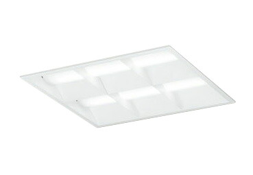 XD466032P1CLED-スクエア LEDユニット型ベースライト省電力タイプ 450シリーズ埋込型 ルーバー付 埋込穴450PWM調光 白色 FHP32W&times;3灯相当オーデリック 施設照明 オフィス照明 物販店照明 天井照明｜照明ライト専門タカラshopあかり館 18,807円