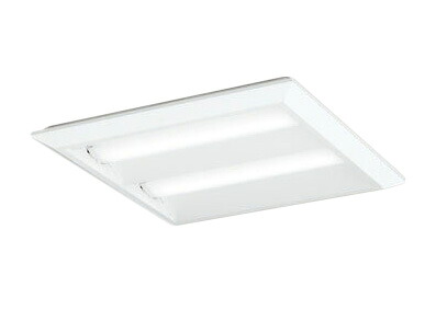 XL501016P2BLED-スクエア LEDユニット型ベースライト省電力タイプ 450シリーズ直付/埋込兼用型 ルーバー無 埋込穴500非調光 昼白色 FHP32W&times;4灯相当オーデリック 施設照明 オフィス照明 物販店照明 天井照明｜照明ライト専門タカラshopあかり館