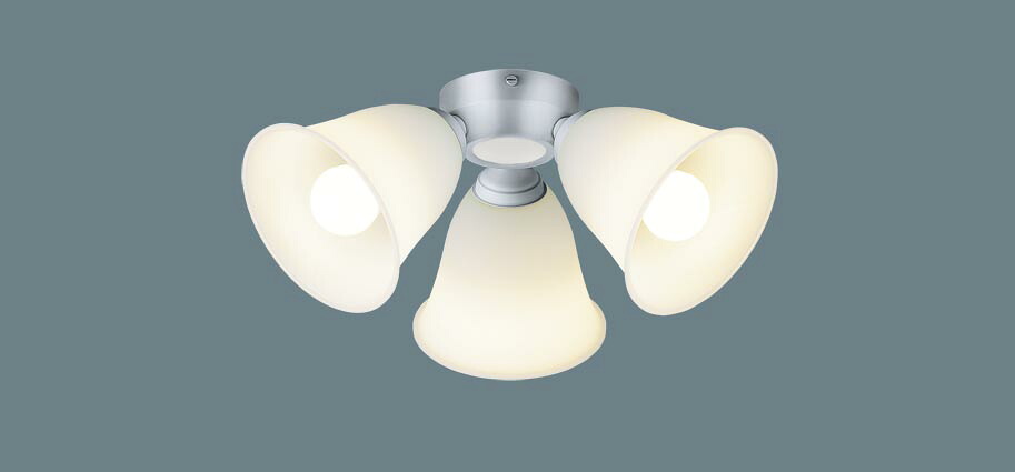 SPL5344K<br />シーリングファン用 LEDシャンデリア 8畳用 電球色 調光不可 居間・リビング向け<br />天井照明 天井扇 白熱電球100形3灯器具相当<br />Panasonic 照明器具 【~8畳】