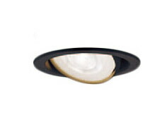 XAD3433LCE1＜br /＞LEDユニバーサルダウンライト LEDフラットランプ対応 電球色 美ルック＜br /＞浅型8H 高気密SB形 集光タイプ＜br /＞調光不可 埋込穴φ100＜br /＞110Vダイクール電球100形1灯器具相当＜br /＞Panasonic 照明器具 天井照明