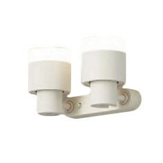 XAS3302VCB1＜br /＞LEDスポットライト LEDフラットランプ対応 壁面・天井面・据付取付兼用 直付 温白色＜br /＞プラスチックセード 拡散タイプ 調光可能 白熱電球100形2灯器具相当＜br /＞Panasonic 照明器具