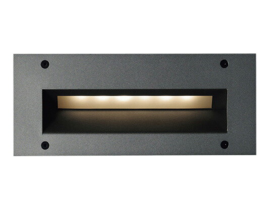 AD-3355-L＜br /＞エクステリア LED一体型フットライト 屋外用足下灯＜br /＞白熱60W相当 防雨型 非調光 電球色＜br /＞山田照明 照明器具 公園 広場 階段用 屋外照明