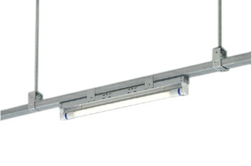 AH56357＜br /＞LEDベースライト レースウェイ取付専用＜br /＞電源内蔵直管形LEDランプ搭載(ランプ同梱)＜br /＞非調光 FL20W相当 白色＜br /＞コイズミ照明 施設照明