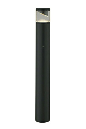 AU51386＜br /＞エクステリア LEDガーデンライト ローポール L700mm サイド配光タイプ 自動点滅器付＜br /＞白熱球40W相当 電球色 非調光 防雨型 埋込式＜br /＞コイズミ照明 照明器具 庭 入口 エントランス 玄関 植込 屋外用 ポール灯