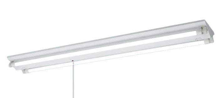 パナソニック Panasonic 施設照明＜br /＞直管LEDランプ搭載ベースライト 直付型＜br /＞富士型器具LDL40×2灯用 定格出力型・非調光 プルスイッチ付＜br /＞NNF42045JLE9