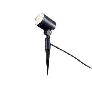 XLGE0151CE1＜br /＞LEDフラットランプ対応 エクステリアスポットライト 電球色＜br /＞集光タイプ 防雨型 スパイクタイプ 電源プラグなし＜br /＞110Vダイクール電球100形1灯器具相当 非調光＜br /＞Panasonic 照明器具 屋外用 玄関・軒下などに センサーなし
