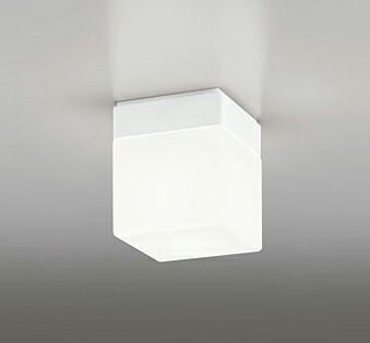 OW009421LR<br />LEDバスルームライト 浴室灯 白熱灯器具60W相当<br />R15高演色 クラス2 電球色 非調光<br />オーデリック 照明器具 防雨・防湿型 天井付・壁付け兼用 軒下用
