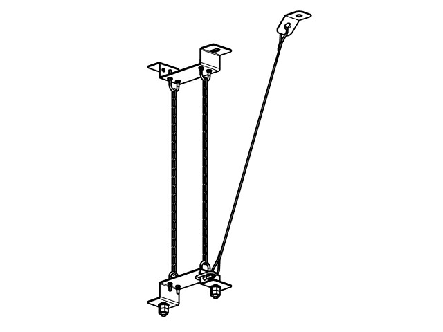 EL-X0051A＜br /＞高天井用照明用 チェーン吊金具(ボルト用)＜br /＞三菱電機 施設照明部材