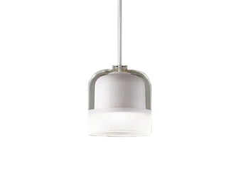 XLGB1637CE1＜br /＞LEDペンダントライト フラットランプ対応 白熱電球60形1灯器具相当＜br /＞温白色 非調光 ガラスセード ダクトタイプ 電気工事不要＜br /＞Panasonic 照明器具 天井照明 吊下げ
