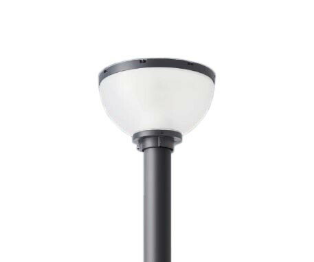 XYG2302N LE9＜br /＞LEDモールライト ポール取付型 半球タイプ アクリルグローブ(灯具＋電源ユニット)＜br /＞水銀灯200形1灯器具相当 電源別置型 防まつ型 KAELUMINA 昼白色 非調光＜br /＞Panasonic 施設照明 屋外照明
