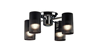 LGB57452LEDシャンデリア 白熱電球60形6灯器具相当U-ライト方式 電気工事不要 調光不可 電球色Panasonic 照明器具 天井照明 装飾照明|照明ライト専門タカラshopあかり館