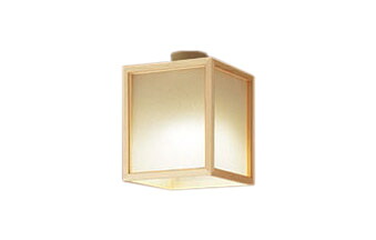 LGB58027K＜br /＞LED和風小型シーリングライト 数寄屋 白熱電球40形1灯器具相当＜br /＞電気工事不要 電球色 調光不可＜br /＞Panasonic 照明器具 天井照明 内玄関・廊下などに