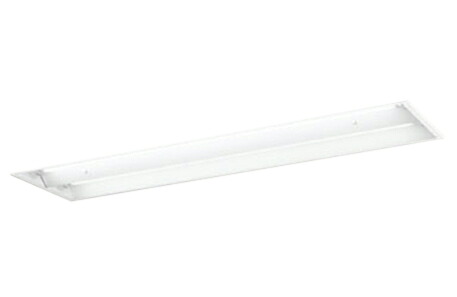 XD566102R2A高効率直管形LEDランプ専用ベースライト LED-TUBE R15高演色 クラス240形 埋込型 下面開放型 W300 2灯用 Hf32W高出力&times;2灯相当片側給電・片側配線 G13口金 非調光 昼光色オーデリック 照明器具 店舗・施設向け 天井照明｜照明ライト専門タカラshopあかり館