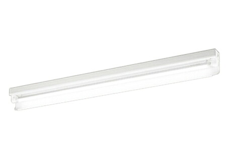 XL551534R2A<br />高効率直管形LEDランプ専用ベースライト LED-TUBE R15高演色 クラス2<br />40形 直付型 片反射笠付 1灯用 Hf32W高出力×1灯相当<br />片側給電・片側配線 G13口金 非調光 昼光色<br />オーデリック 照明器具 店舗・施設向け 天井照明