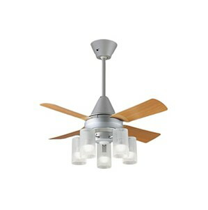 XS96013F＜br /＞LEDシャンデリア付 シーリングファン ACタイプφ900 10畳用＜br /＞吊下360mm 13W 電球色 60形電球5灯相当 リモコン付 非調光＜br /＞Panasonic 照明器具 天井照明 おしゃれ 【～10畳】