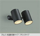 DSL-4721FBG＜br /＞LEDスポットライト 吹抜け・傾斜天井用＜br /＞楽調 2色温度切替調光タイプ＜br /＞フランジタイプ 要電気工事 白熱灯100W×2灯相当＜br /＞大光電機 照明器具 天井付・壁付兼用