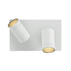 AB53962＜br /＞LEDブラケットライト arkia SPOT TYPE＜br /＞白熱灯100W×2灯相当 電球色 非調光 広角タイプ＜br /＞コイズミ照明 照明器具 壁付け
