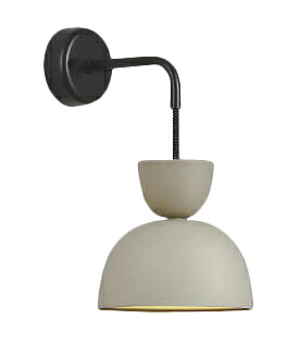 AB54176＜br /＞LEDブラケットライト earthy bracket Minimal Rustic＜br /＞白熱灯60W相当 電球色 非調光＜br /＞コイズミ照明 照明器具 壁付け
