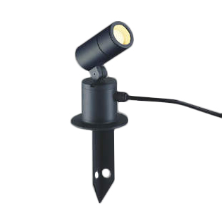 AU54117エクステリア LEDスパイクスポットライト 白熱灯60W相当電球色 非調光 散光 防雨型コイズミ照明 照明器具 屋外照明｜照明ライト専門タカラshopあかり館