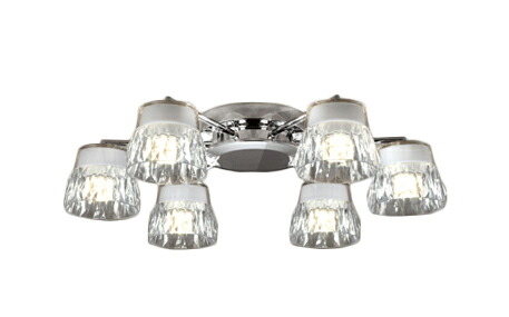 ★OC257138BR＜br /＞LEDシャンデリア 8畳用 R15高演色 クラス2＜br /＞CONNECTED LIGHTING LC-FREE 調光・調色 Bluetooth対応 電気工事不要＜br /＞オーデリック 照明器具 天井照明 リビング向け 【～8畳】