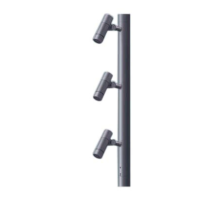 YYY33194KLE1＜br /＞LEDポールスポットライト 3灯用タイプ＜br /＞防雨型 SmartArchi パネル付＜br /＞灯具のみ 広角タイプ 電球色 非調光＜br /＞Panasonic 施設照明 建物周辺部照明 屋外用