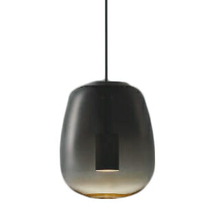 AP54844＜br /＞LEDペンダントライト Minimal Rustic Gradation×glass＜br /＞白熱球40W相当 プラグタイプ 電気工事不要 非調光 電球色＜br /＞コイズミ照明 照明器具 天井照明 吊下げ