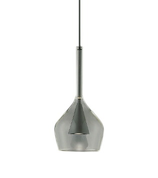 AP54879＜br /＞LEDペンダントライト URBAN CHIC S-glass＜br /＞白熱球60W相当 フランジタイプ 要電気工事 非調光 温白色＜br /＞コイズミ照明 照明器具 天井照明 吊下げ