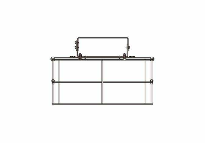 NYK00115<br />高天井用照明 DNシリーズ用 側面ガード 2個用<br />Panasonic 施設照明用部材