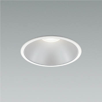 AD52903＜br /＞LEDベースダウンライト 埋込穴φ150＜br /＞100-242V対応 電源一体型 シルバーコーン＜br /＞2500lmクラス FHT32W×2相当＜br /＞55°配光 非調光タイプ 白色＜br /＞コイズミ照明 施設照明