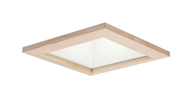 LEKD2036420L-LD9LEDユニット交換形ダウンライト和風(角形) 埋込穴□150 広角タイプ高効率タイプ 調光タイプ 電球色(3000K)2000シリーズ FHT42形器具相当東芝ライテック 施設照明｜照明ライト専門タカラshopあかり館