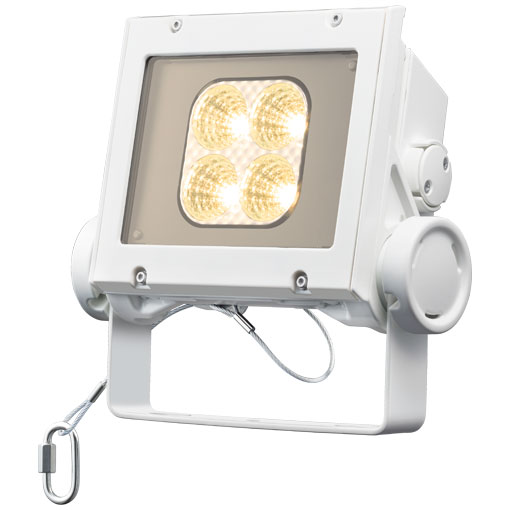 ECF2040M/NHSAN8/W＜br /＞LED投光器 レディオック フラッド ネオ 20クラス 中角タイプ ナトリウム色＜br /＞屋外・屋内用 電源ユニット内蔵形 耐塩仕様＜br /＞岩崎電気 施設照明