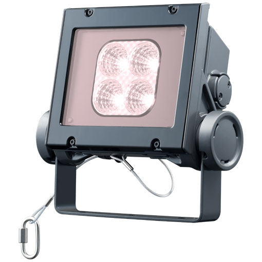 ECF2040M/VWSAN8/DG＜br /＞LED投光器 レディオック フラッド ネオ 美vid 20クラス 中角タイプ 白色＜br /＞屋外・屋内用 電源ユニット内蔵形 耐塩仕様＜br /＞岩崎電気 施設照明
