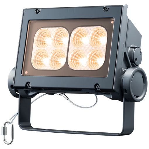 ECF6040M/LSAN8/DG＜br /＞LED投光器 レディオック フラッド ネオ 60クラス 中角タイプ 電球色＜br /＞屋外・屋内用 電源ユニット内蔵形 耐塩仕様＜br /＞岩崎電気 施設照明