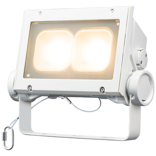 ECF6040SW/LSAN8/WLED投光器 レディオック フラッド ネオ 60クラス 超広角タイプ 電球色屋外・屋内用 電源ユニット内蔵形 耐塩仕様岩崎電気 施設照明|照明ライト専門タカラshopあかり館