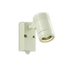 DOL-4589YWE＜br /＞LEDアウトドアスポットライト＜br /＞人感センサー ON/OFFタイプI 広角30°＜br /＞電球色 非調光 ダイクロハロゲン65W相当＜br /＞大光電機 照明器具 玄関灯 屋外用
