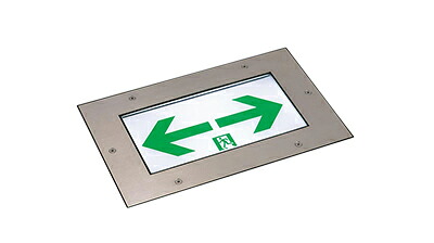 FW10376C LE1＜br /＞防災照明 LED誘導灯 床埋込型防雨型 本体のみ＜br /＞長時間定格型(60分間) 片面型 C級(10形) リモコン自己点検機能付＜br /＞Panasonic 施設照明 通路誘導灯