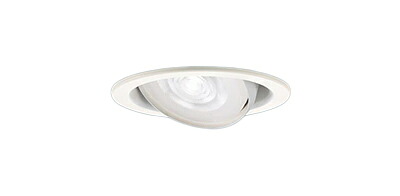 XAD3460VCE1＜br /＞LEDユニバーサルダウンライト 埋込穴φ100＜br /＞温白色 浅型9H 高気密SB形 ビーム角24度＜br /＞集光タイプ LEDフラットランプ交換型＜br /＞非調光 110Vダイクール電球100形1灯器具相当＜br /＞Panasonic 照明器具 天井照明