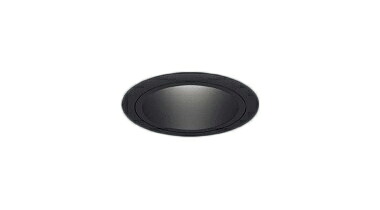 ERD7750BA<br />テクニカルライト LEDZ CORE75 ベースダウンライト 黒コーン<br />C150/C100 埋込穴φ75<br />本体のみ 電源ユニット別売 54°超広角配光 高演色 電球色(2700K)<br />遠藤照明 施設照明