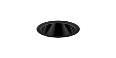 ERD7870BC＜br /＞テクニカルライト LEDZ グレアレスユニバーサルダウンライト ブラックコーン＜br /＞2400/1400/900タイプ 埋込穴φ100＜br /＞本体のみ 電源ユニット別売 29°広角配光 電球色(2700K)＜br /＞遠藤照明 施設照明
