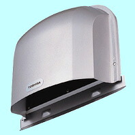 DV-202LYB＜br /＞日本キヤリア 換気扇用システム部材＜br /＞優良住宅部品 外壁用端末換気口(パイプフード )＜br /＞ステンレス製＜ガラリ付＞長形 φ150用＜br /＞東芝キヤリア