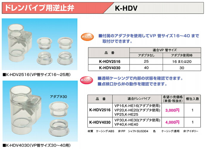 楽天市場】K-DUP42Gドレンポンプキット用オプション 出口ドレン