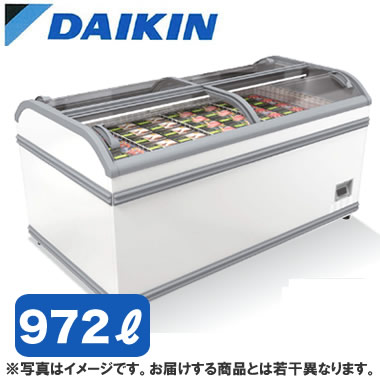 ●LTFHG210B＜br /＞ダイキン 冷凍プラグインショーケース MANHATTAN スライド扉 両面タイプ 972リットル