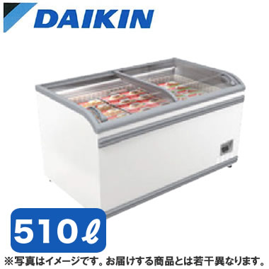 ●LTFPG145B＜br /＞ダイキン 冷凍プラグインショーケース PARIS スライド扉 片面タイプ 510リットル
