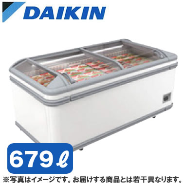 ●LTFPGC18B＜br /＞ダイキン 冷凍プラグインショーケース PARIS スライド扉 エンドケース 679リットル