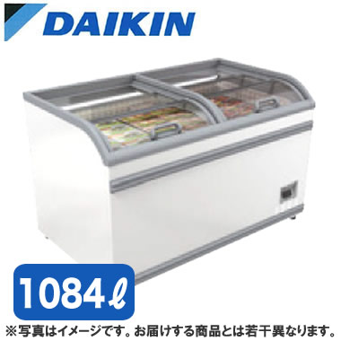 ●LTFSG250B＜br /＞ダイキン 冷凍プラグインショーケース SINGAPORE プッシュバック扉 片面タイプ 1084リットル
